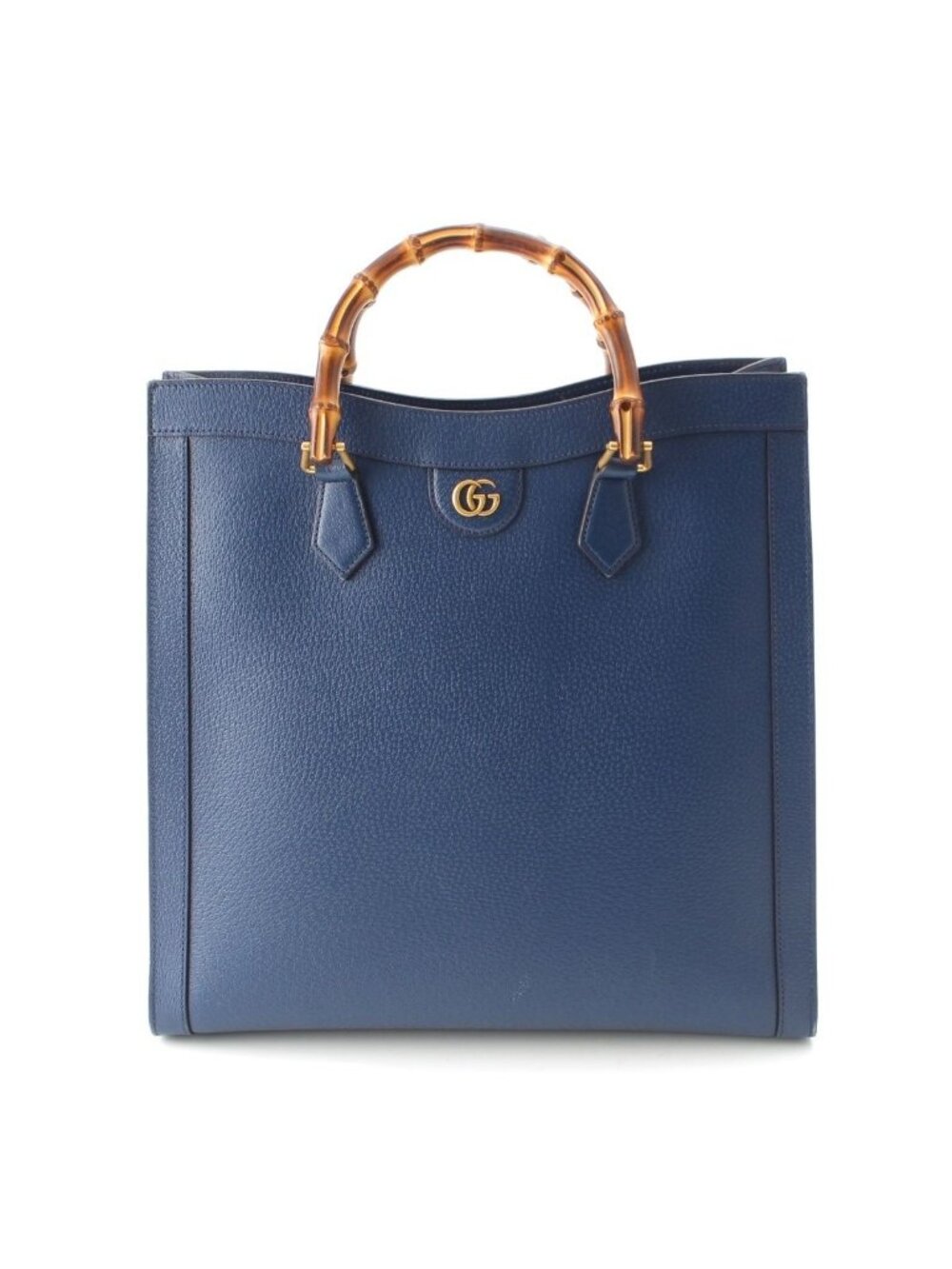 Gucci Diana Bamboo Handle 2-Way Handbag Blue